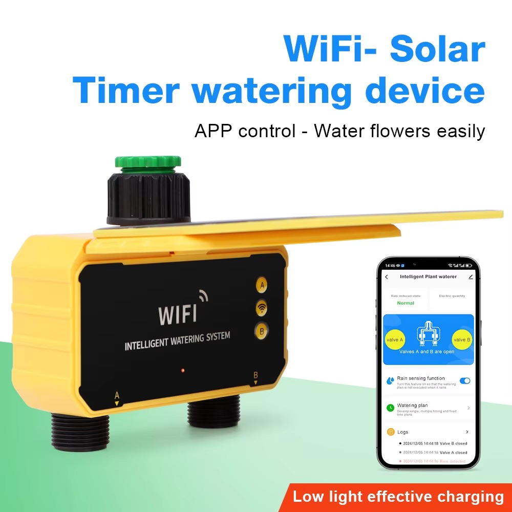 Smart Garden Monitoring System - Controlador de Riego Solar WIFI de