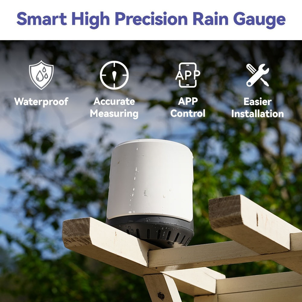 Smart Garden Monitoring System - Pluviómetro digital inalámbrico para sensor inteligente