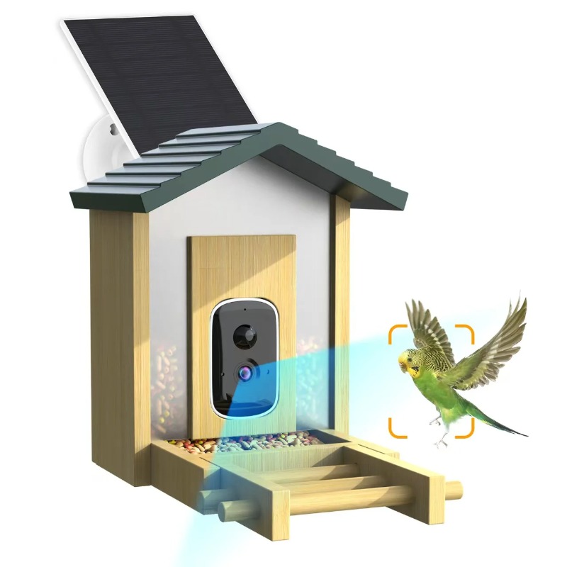 Smart Bird Feeder Camera - Comedero para Pájaros Inteligente con Cámara