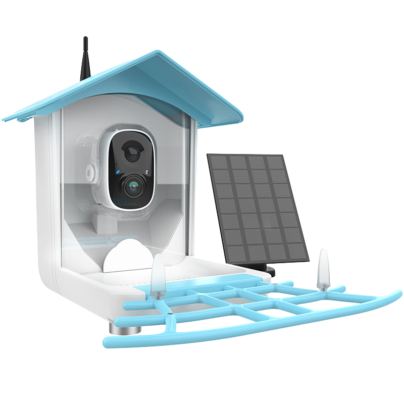 Smart Bird Feeder Camera - Comedero Inteligente para Mascotas con Energía