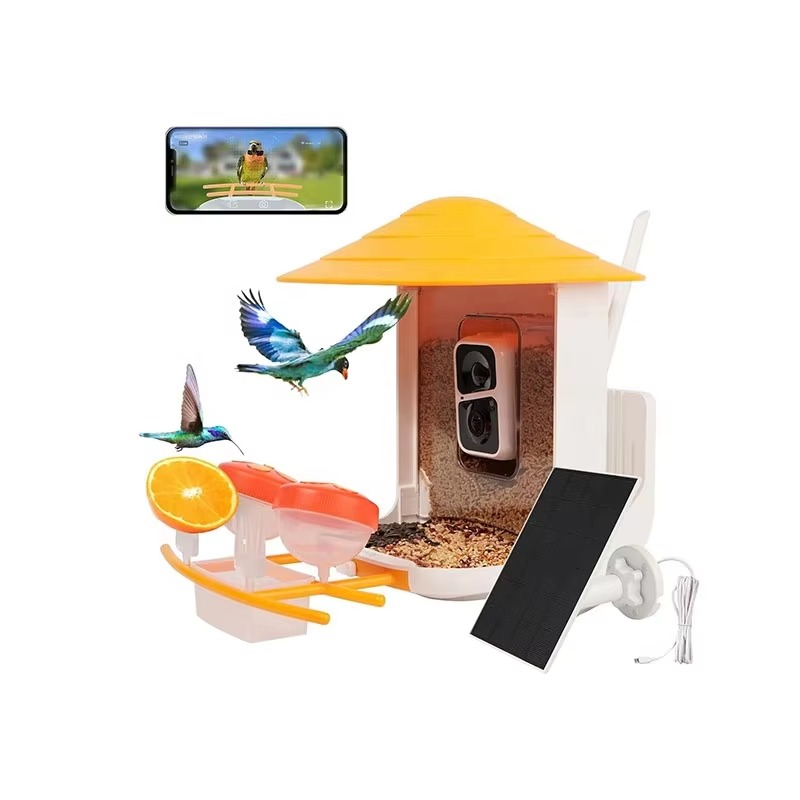 Smart Bird Feeder Camera - Cámara Inteligente para Comedero de Pájaros
