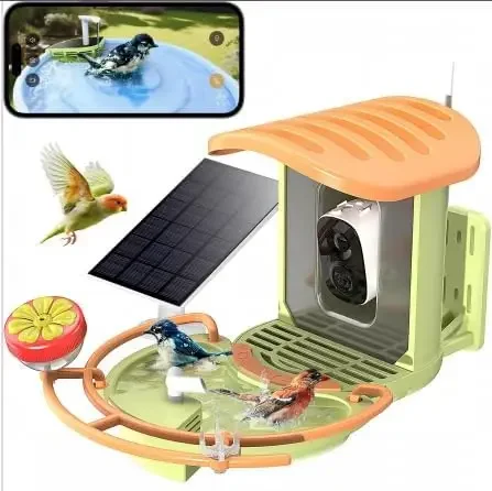 Smart Bird Feeder Camera - Cámara para Comedero de Pájaros 2K
