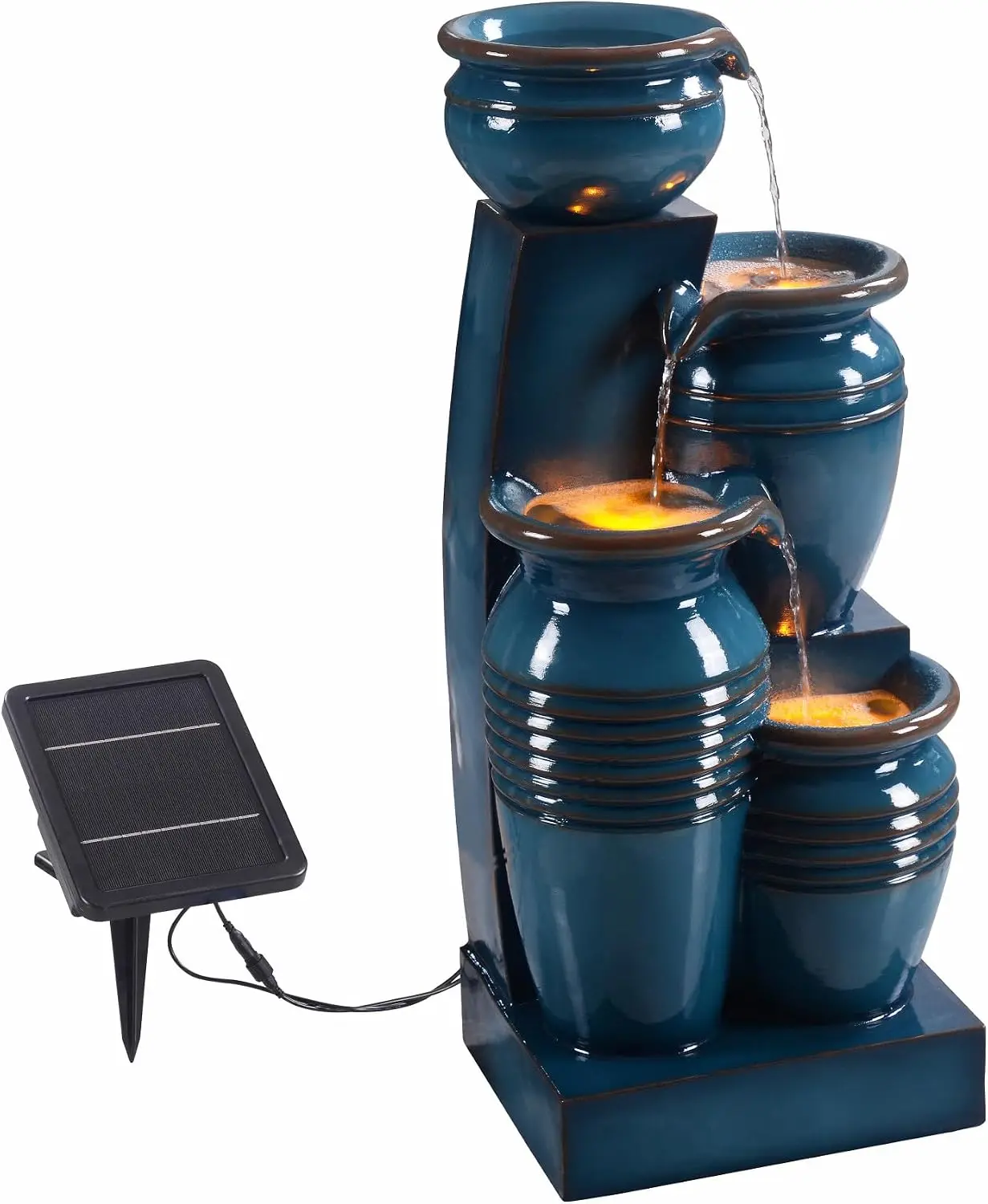 Smart Zen Garden - Fuente de agua solar en cascada