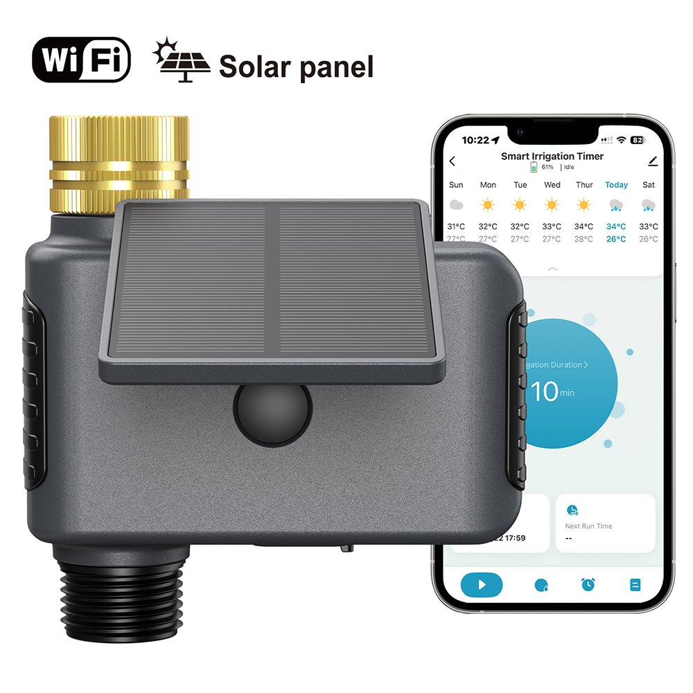 Smart Garden Outdoor - Sistema de Riego Inteligente Solar, Controlador