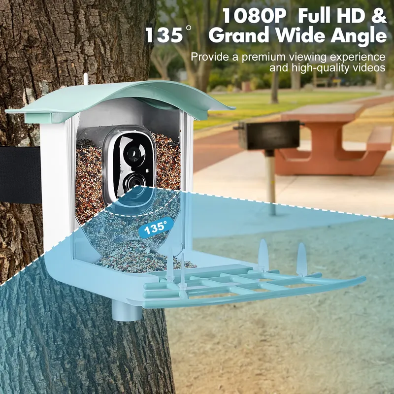 Comedero Inteligente Automátic - Smart Bird Feeder Camera reseña y precio