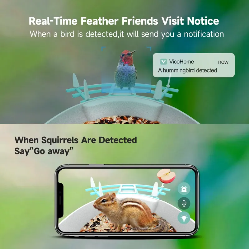 Comedero Inteligente Automátic - Smart Bird Feeder Camera reseña y precio