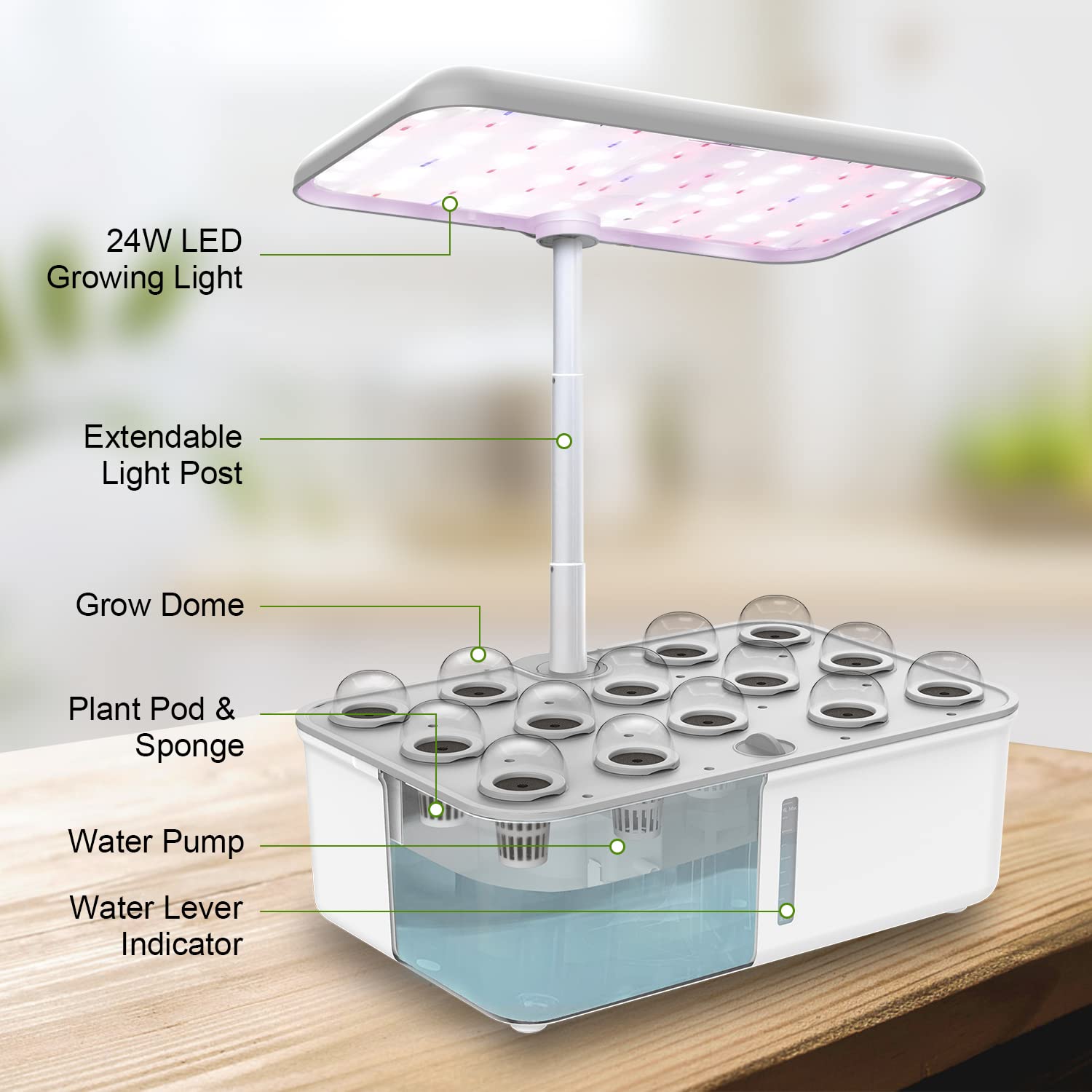Sistema de Cultivo Hidropónico - Smart Garden Monitoring System reseña y precio