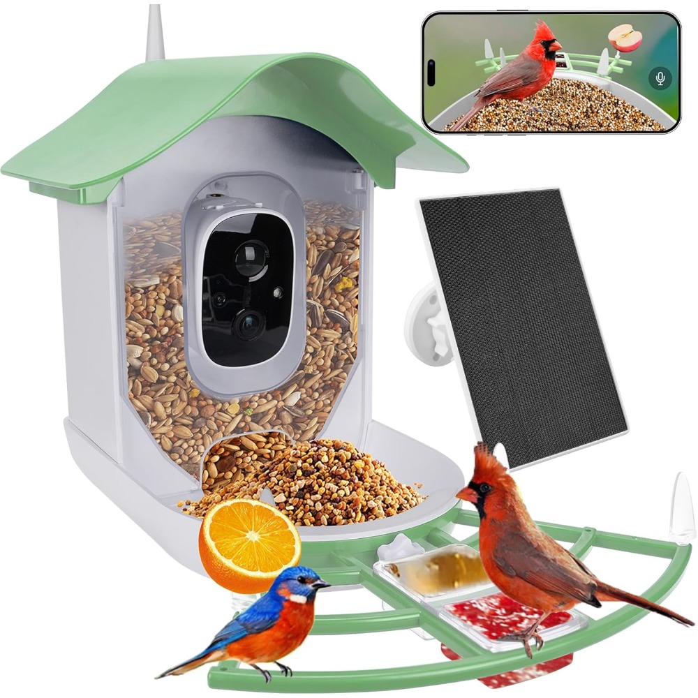 Comedero inteligente para pája - Smart Bird Feeder Camera reseña y precio