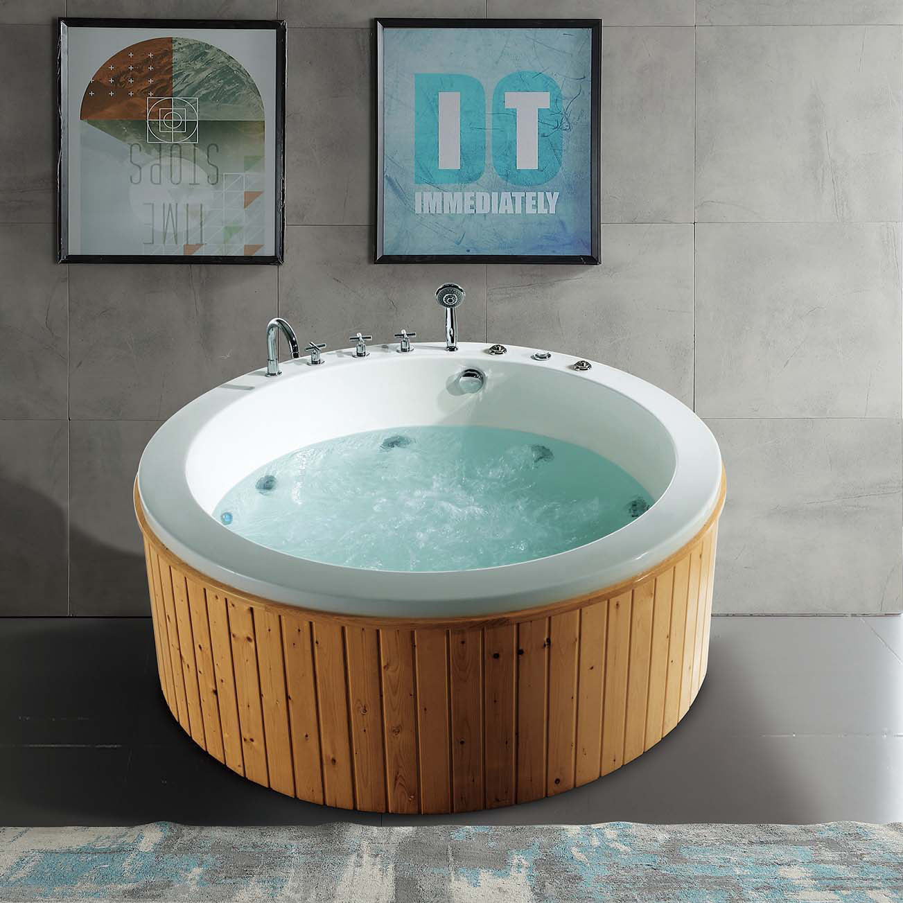 Jacuzzi Exterior, Piscina de H - Smart Garden Outdoor reseña y precio