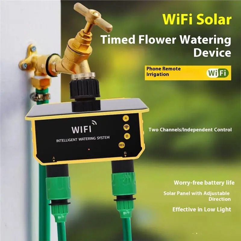 Controlador de Riego Solar WIF - Smart Garden Monitoring System reseña y precio