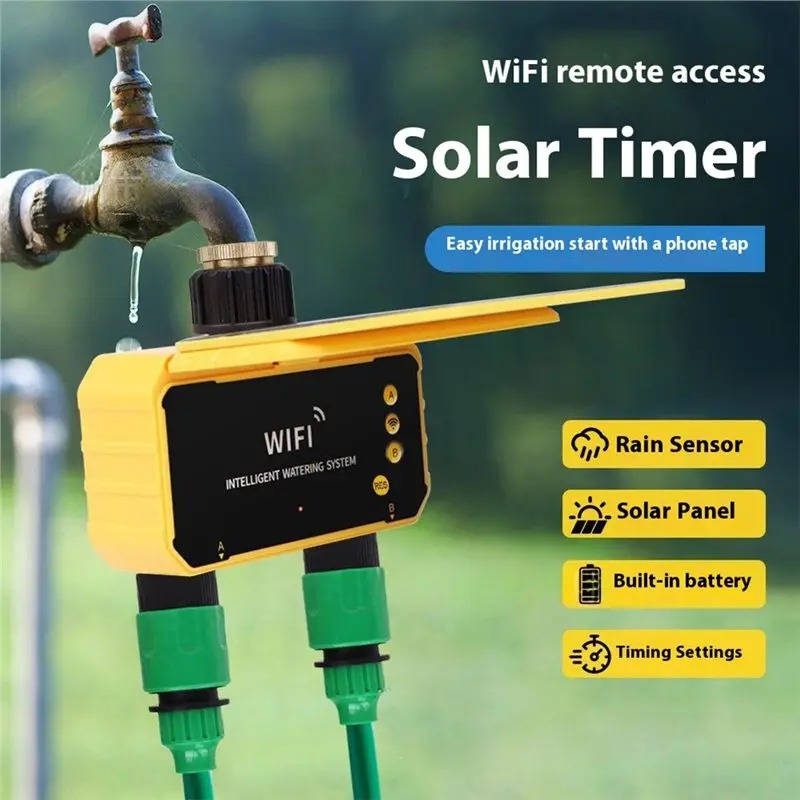 Controlador de Riego Solar WIF - Smart Garden Monitoring System reseña y precio