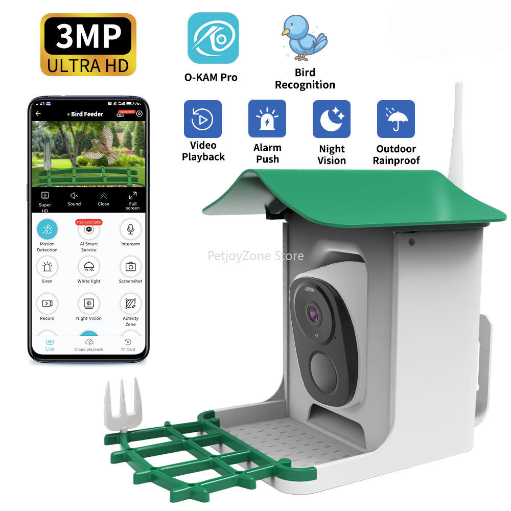 Cámara Inteligente para Comede - Smart Bird Feeder Camera reseña y precio