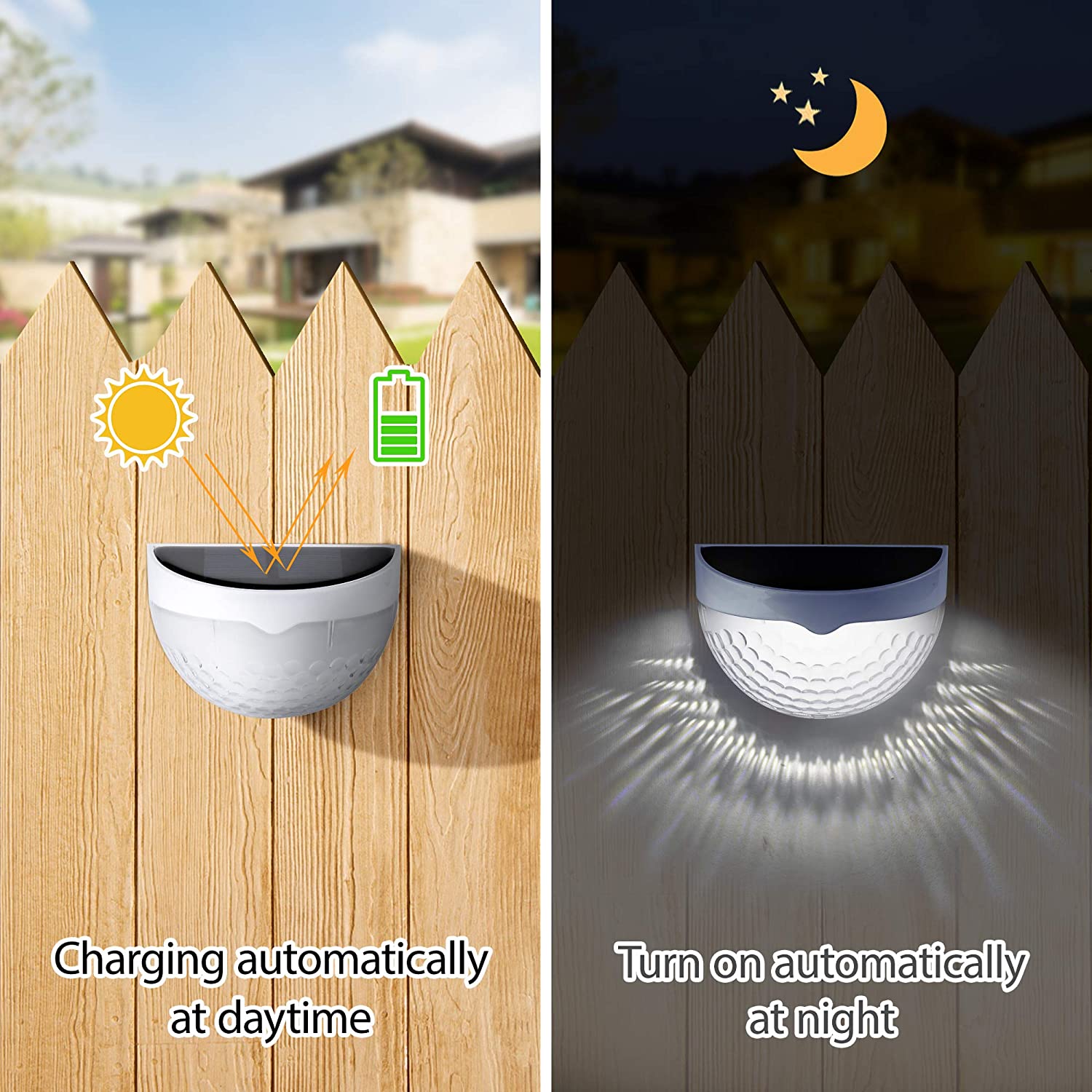 Lámpara Solar LED para Exterio - Smart Garden Light Camera reseña y precio