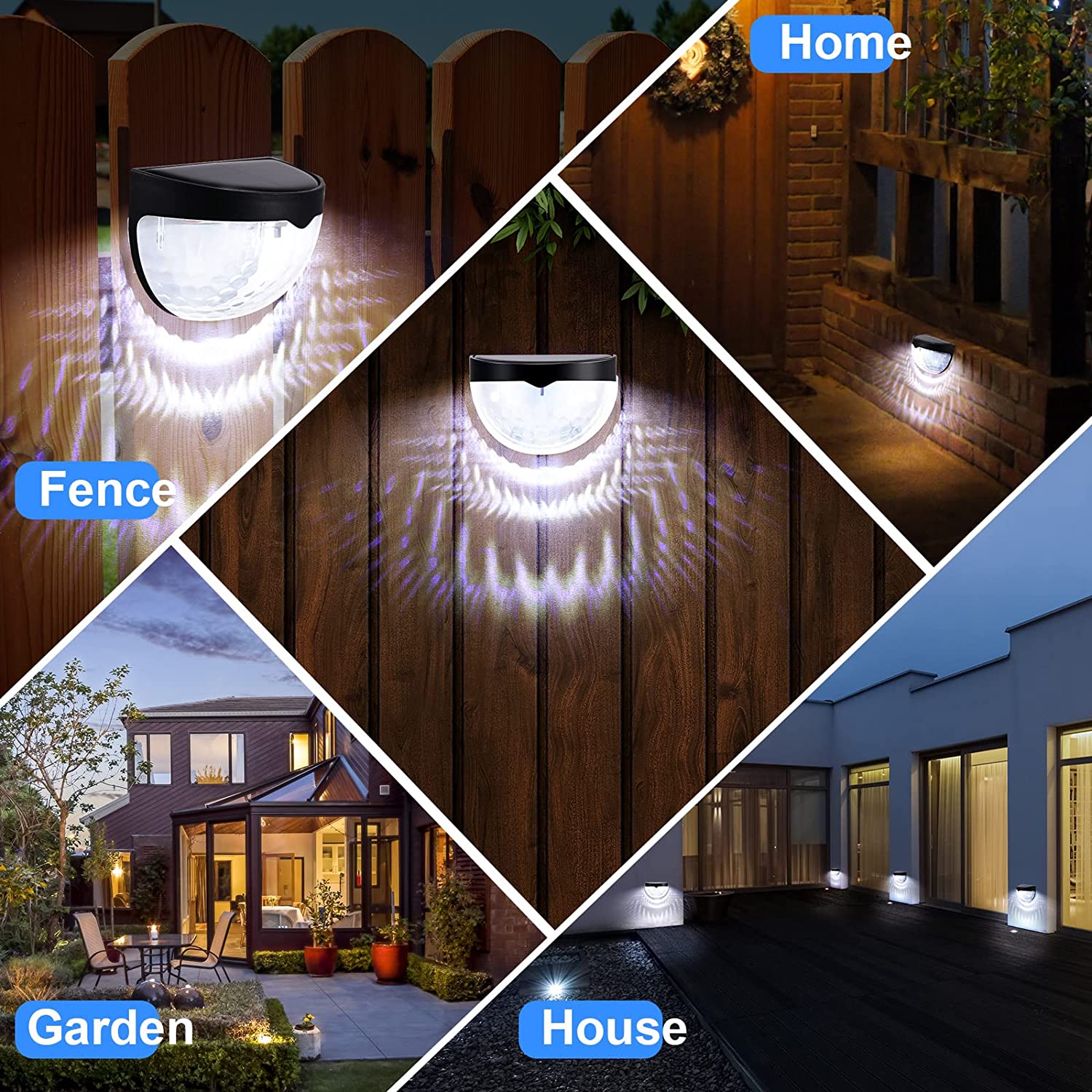 Lámpara Solar LED para Exterio - Smart Garden Light Camera reseña y precio