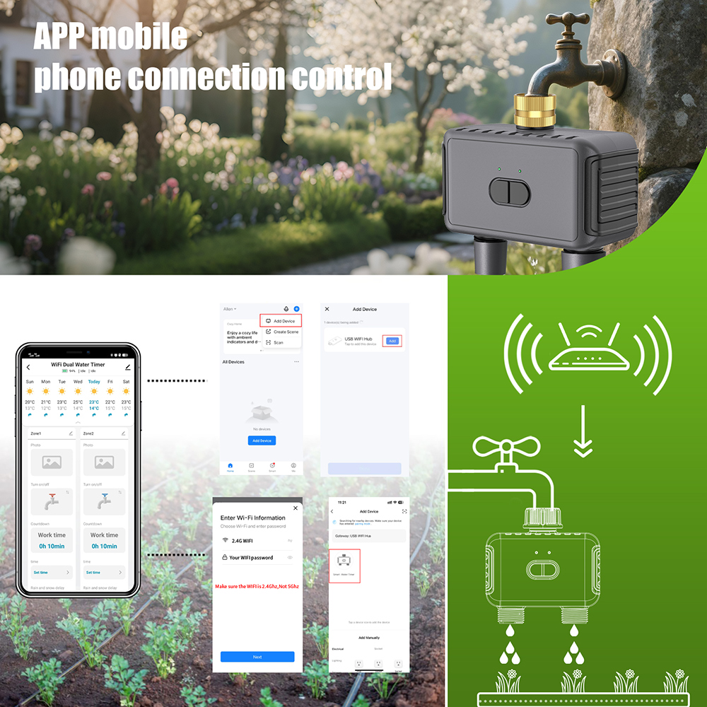 Temporizador de Riego Automáti - Smart Garden Outdoor reseña y precio