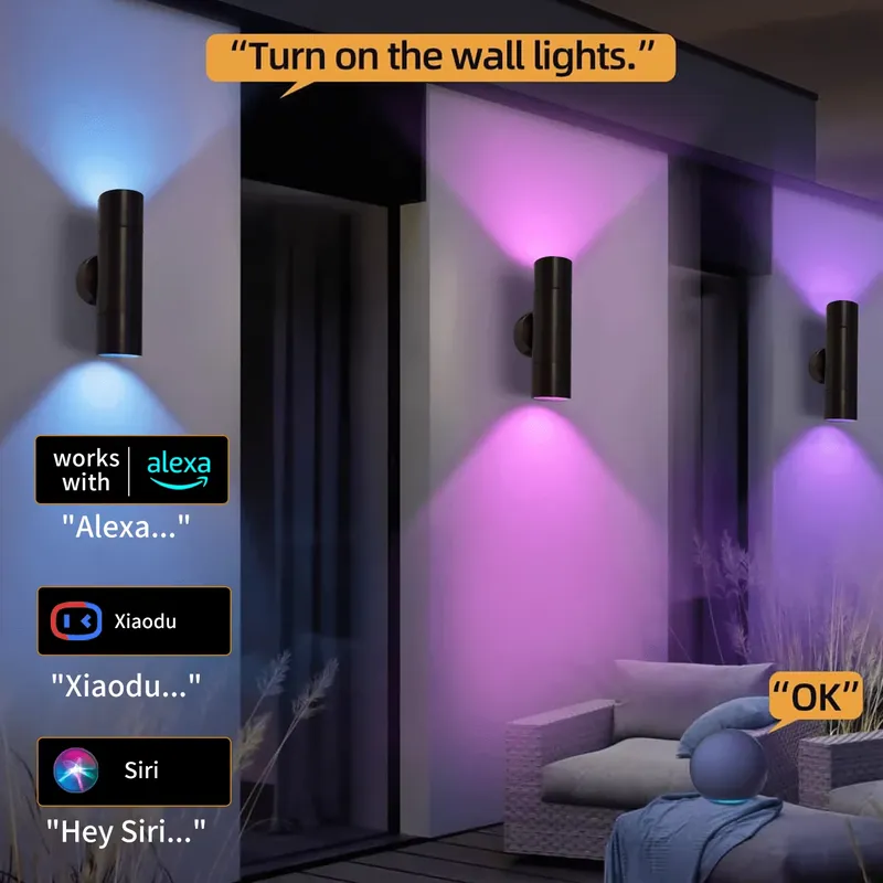 Lámpara de Pared LED para Exte - Smart Garden Outdoor reseña y precio