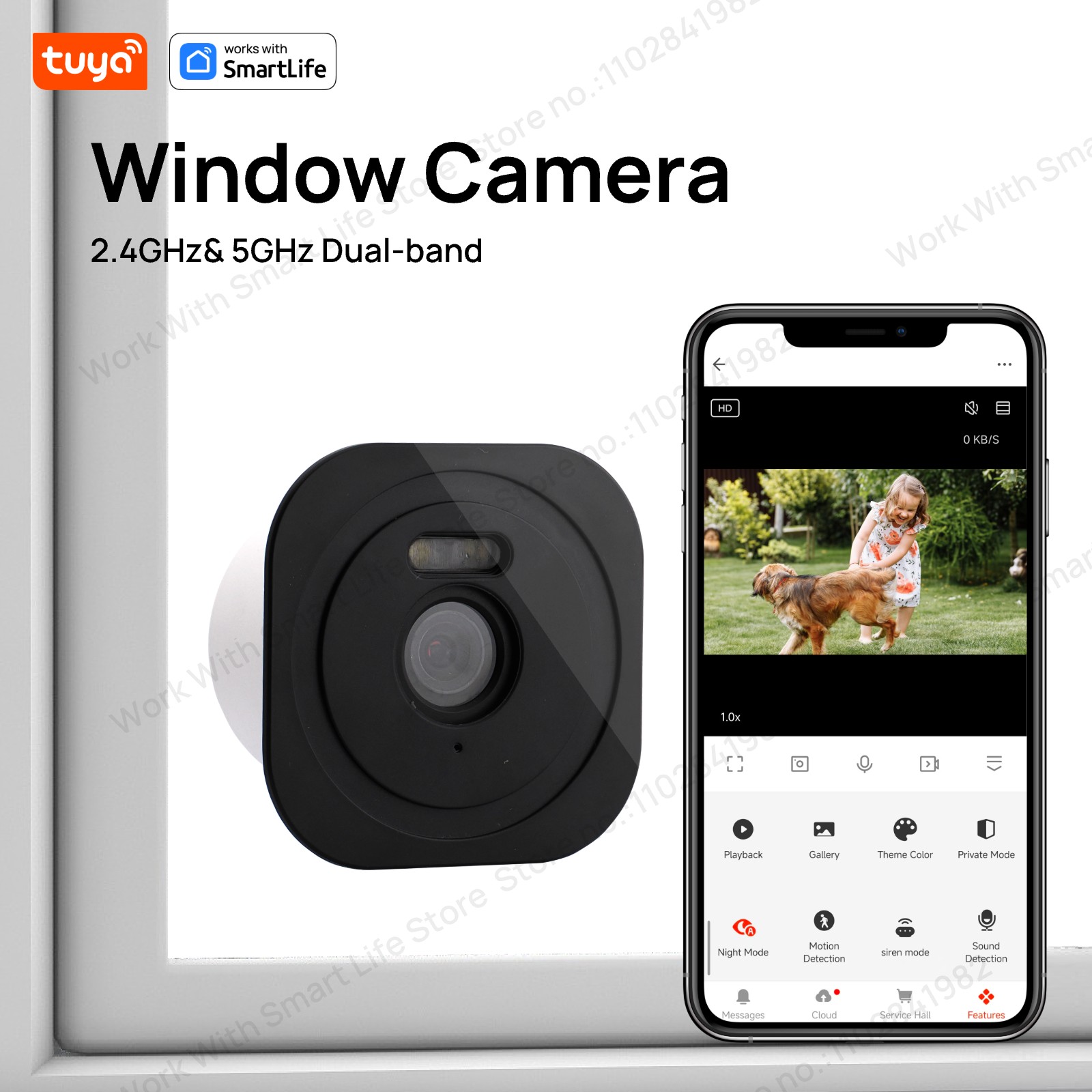 Cámara de ventana Tuya de 3MP  - Smart Bird Feeder Camera reseña y precio