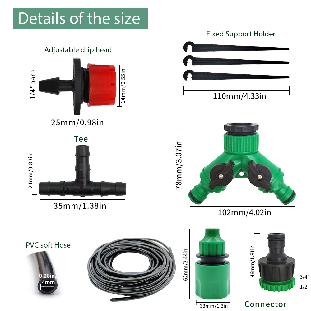 Sistema de riego por goteo par - Smart Garden Watering System reseña y precio