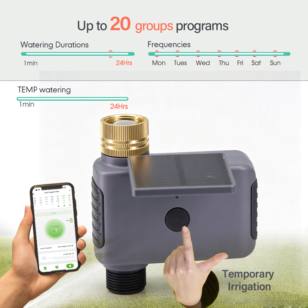 Temporizador Solar Inteligente - Smart Garden Monitoring System reseña y precio