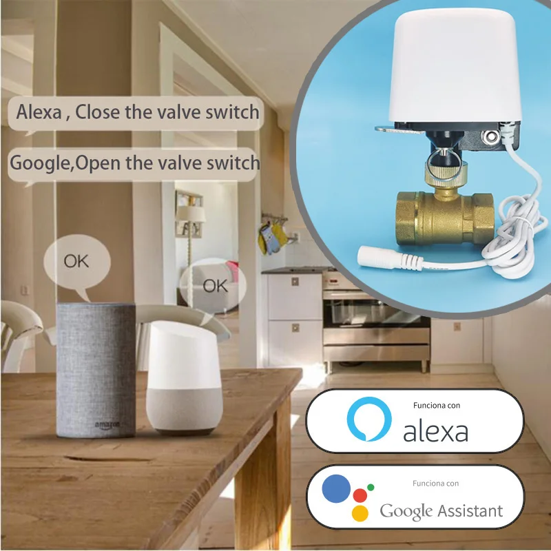 Válvula de agua Tuya Zigbee Wi - Smart Garden Home Assistant reseña y precio