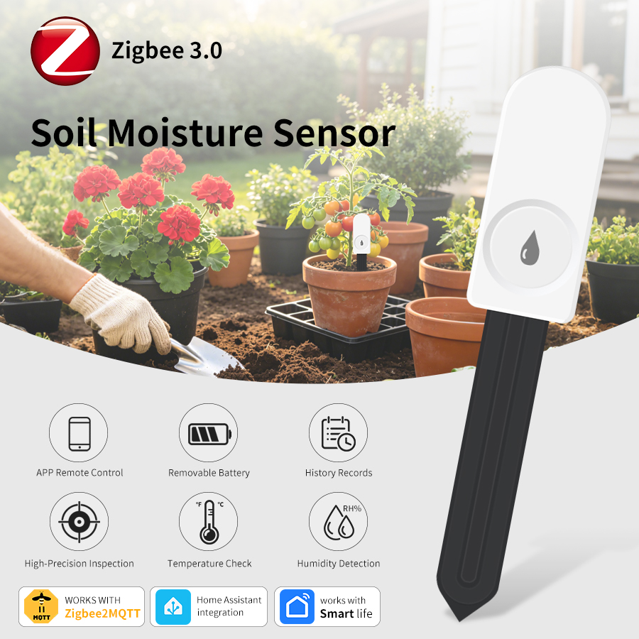 Sensor inteligente de humedad  - Smart Garden Home Assistant reseña y precio