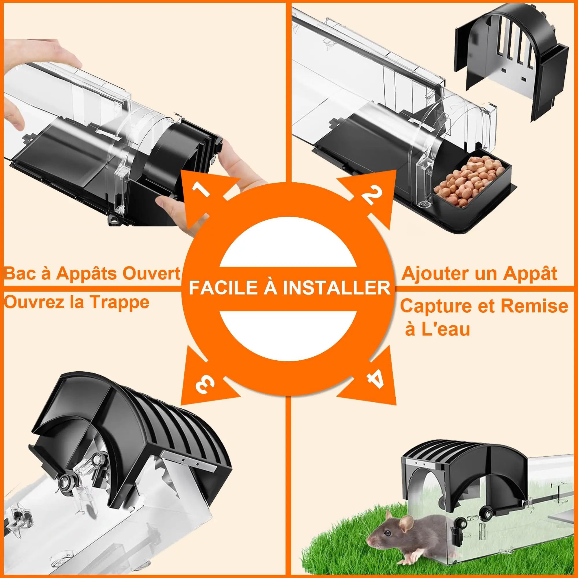 Trampa para ratones reutilizab - Smart Garden Outdoor reseña y precio