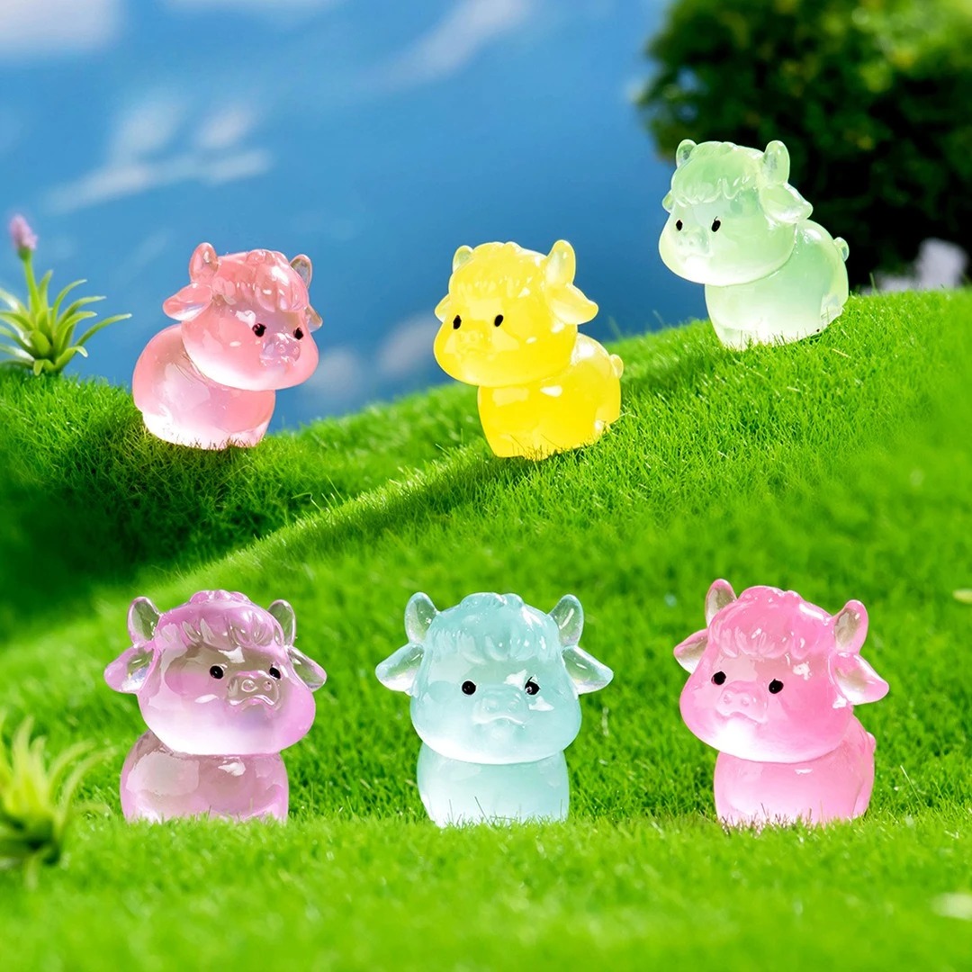 6 Piezas de Mini Yaks Luminoso - Smart Garden Diy reseña y precio