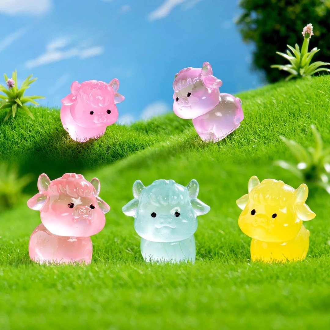 6 Piezas de Mini Yaks Luminoso - Smart Garden Diy reseña y precio