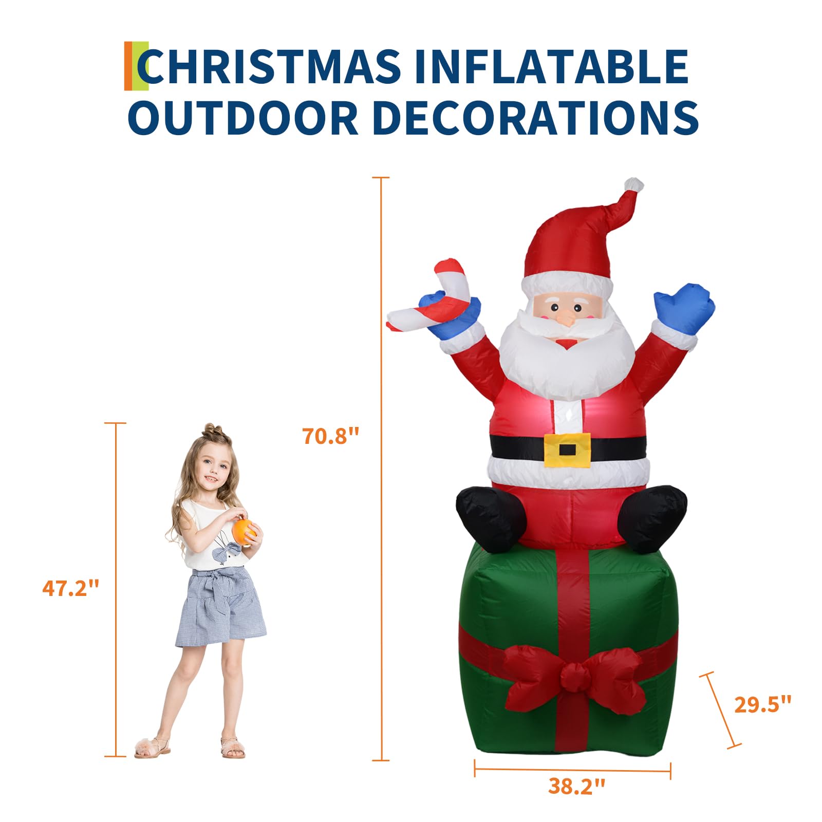 Juguete inflable navideño para - Smart Garden Box reseña y precio