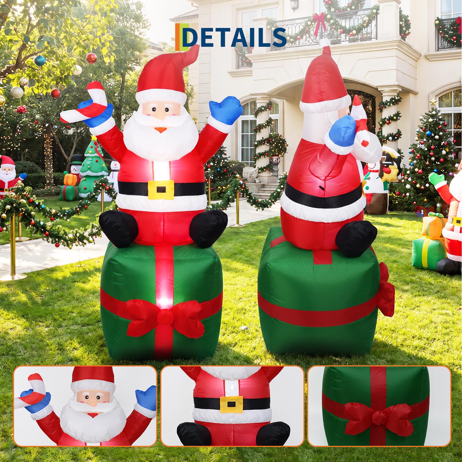 Juguete inflable navideño para - Smart Garden Box reseña y precio