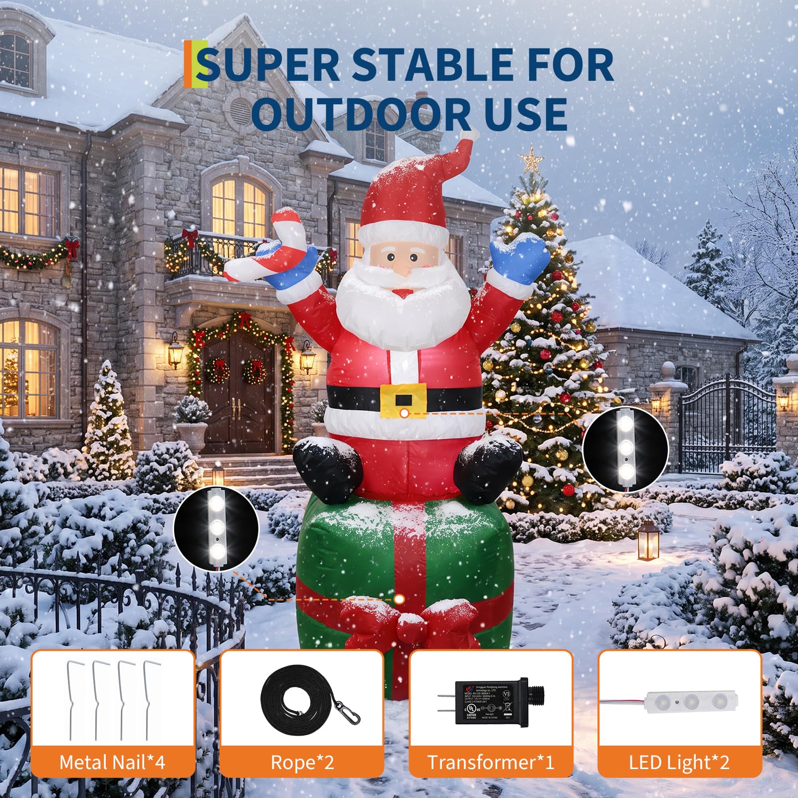Juguete inflable navideño para - Smart Garden Box reseña y precio