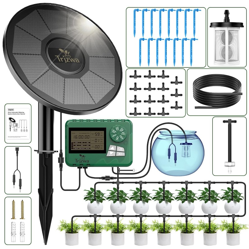 Equipo de riego solar, kit de  - Smart Urban Garden reseña y precio