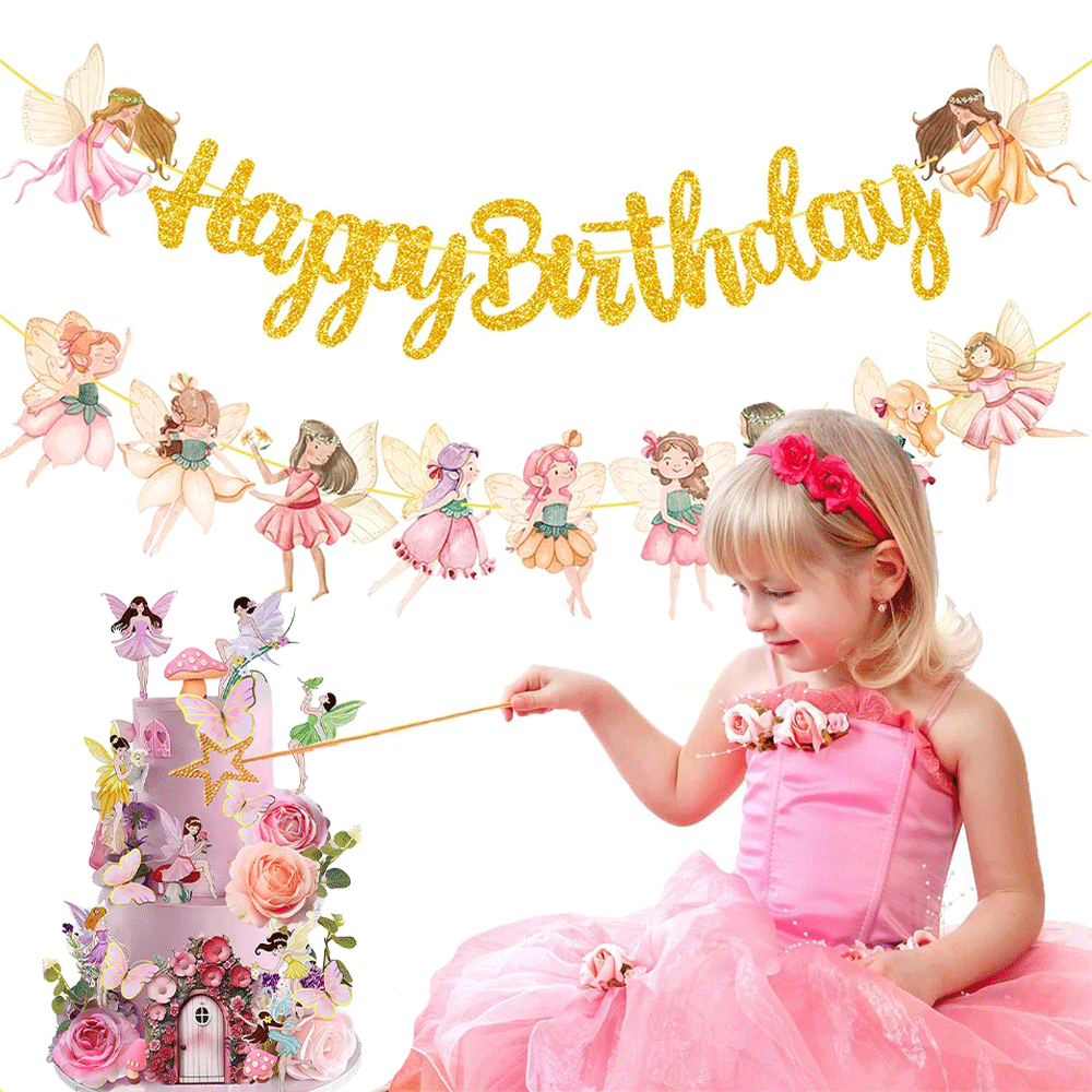 Decoración de pastel de hadas, - Smart Garden Diy reseña y precio