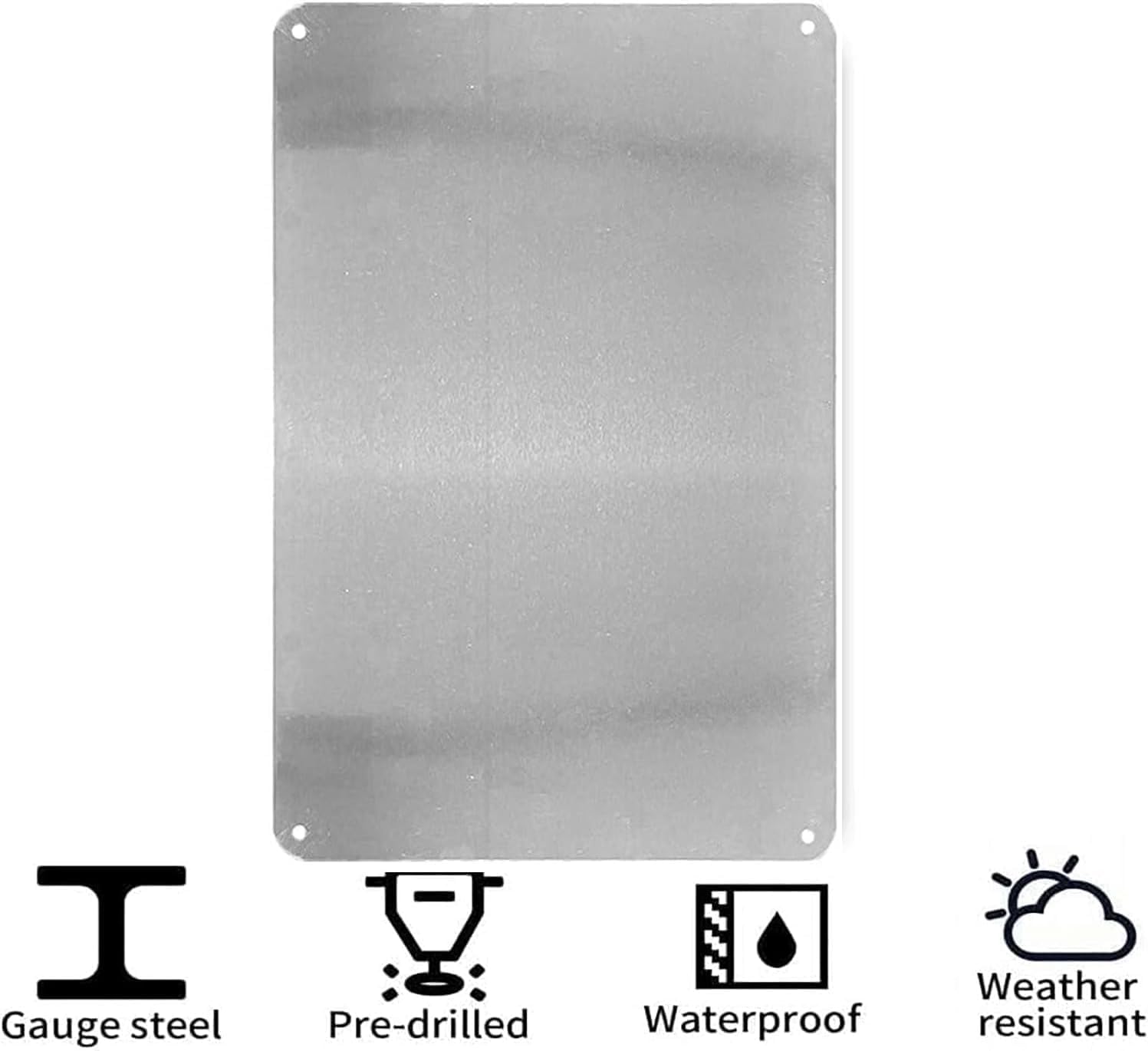   Letrero vintage de aluminio  - Smart Garden In Home reseña y precio