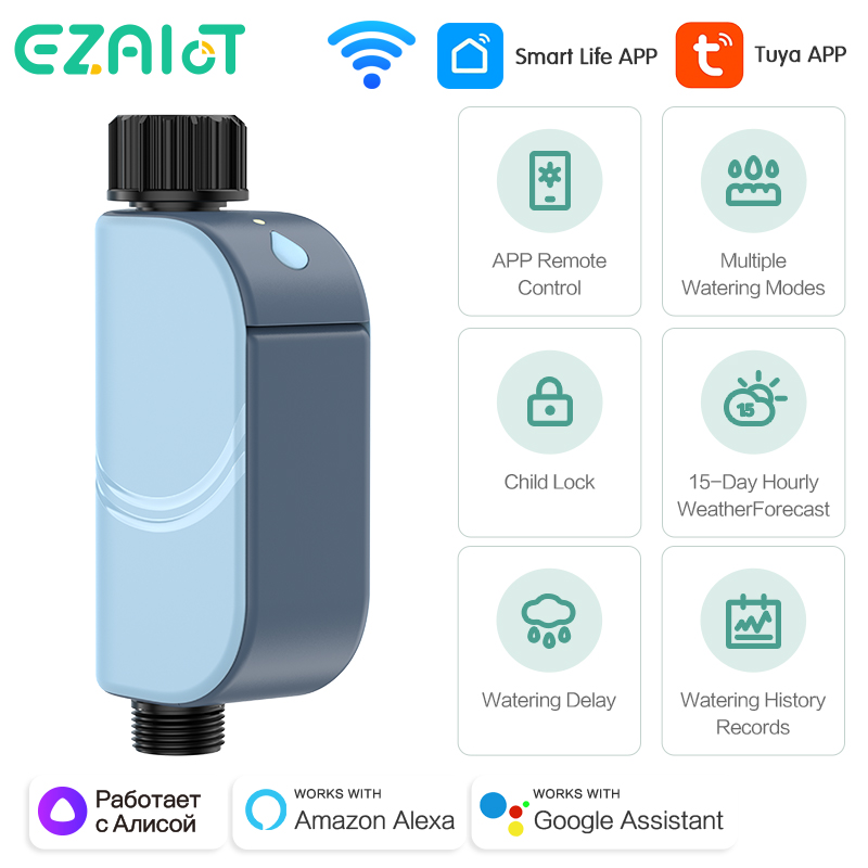 Temporizador de riego intelige - Smart Garden Monitoring System reseña y precio